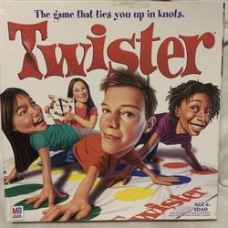 Twister Board Game Hasbro & Milton Bradley GENTLY USED Vintage 2002
