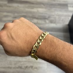 Curb link 14k 60g 9in 13mm Bracelet 
