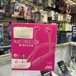 Jvc Bluetooth Neck-band Pink In-ear Headphones Audifono Auriculares Hafx39btp