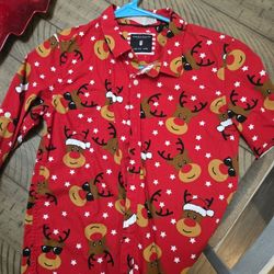 Boys Xmas Shirt 