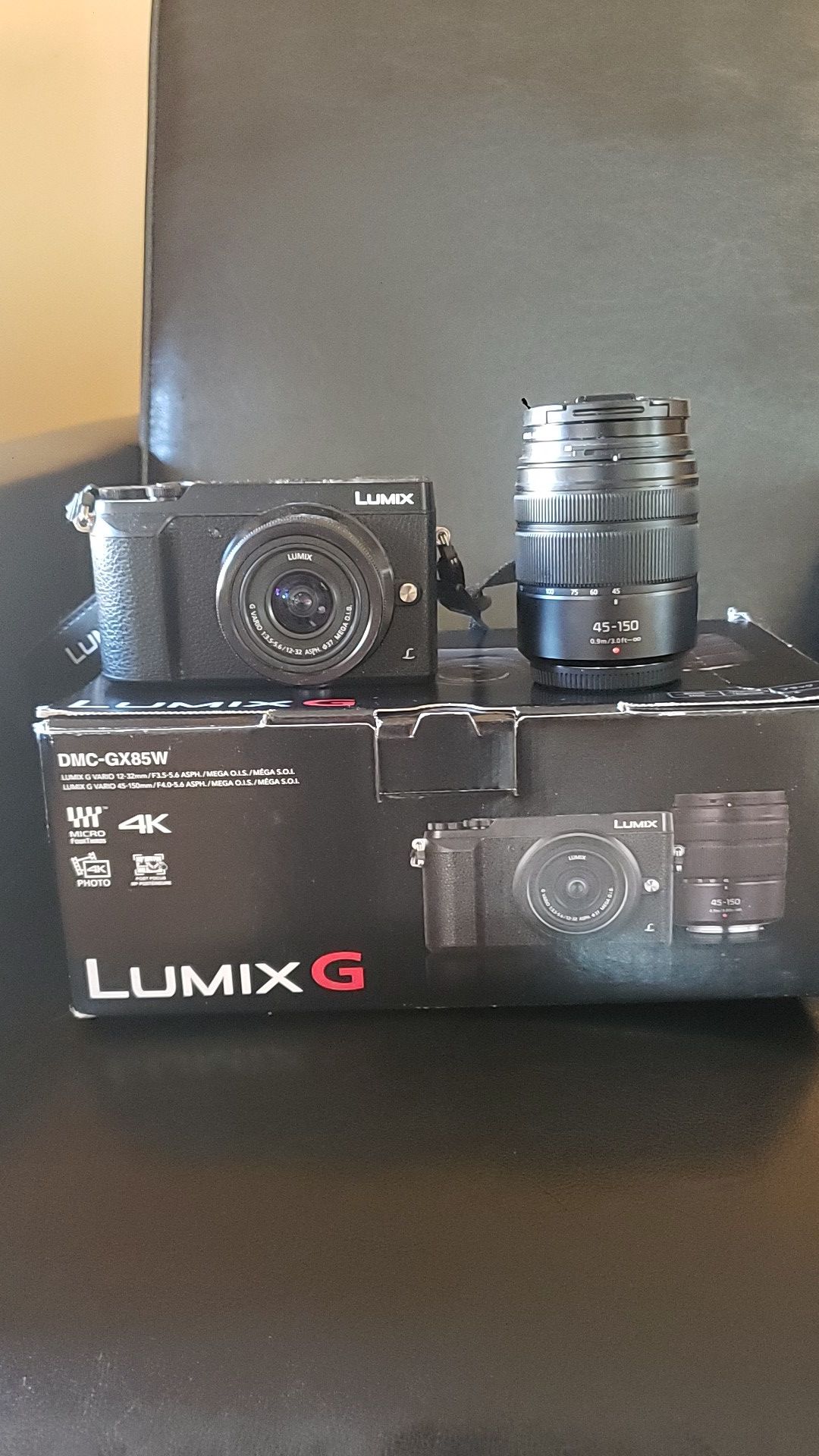 Panasonic Lumix GX85+ 2 Lenses