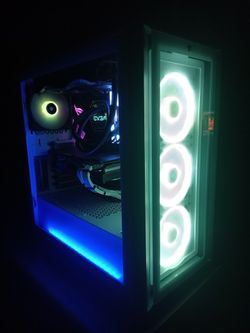 Gaming PC With Monitor