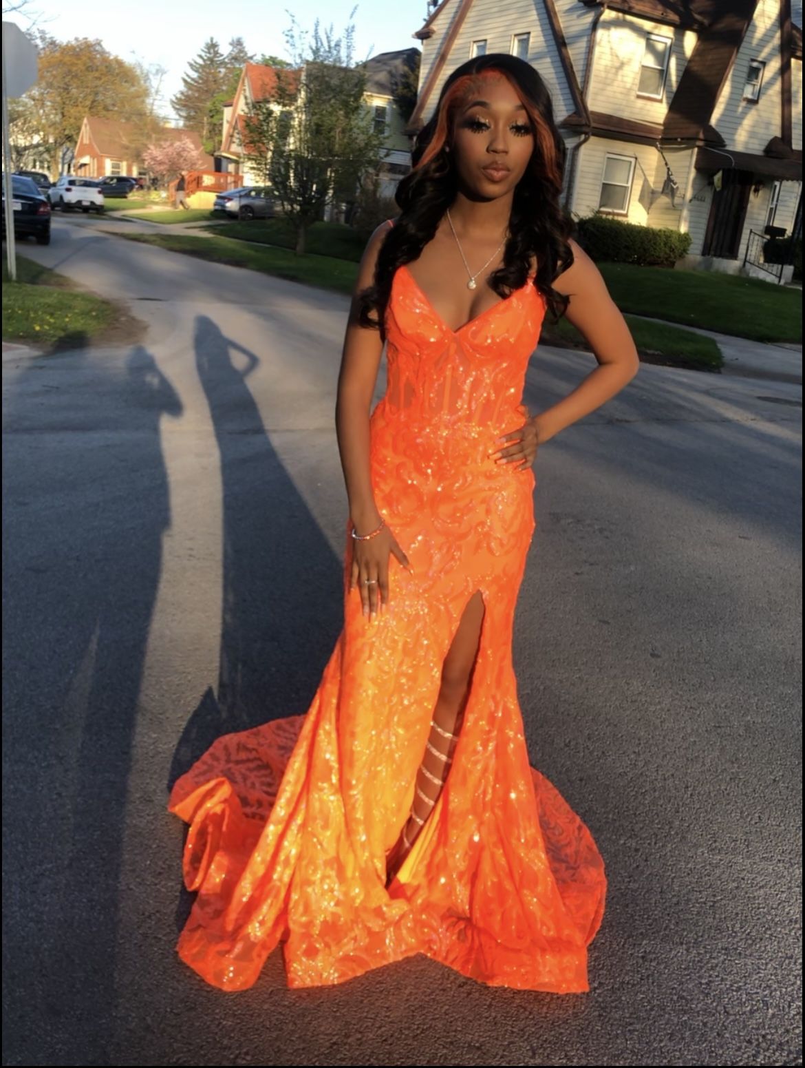 STUNNING Custom Prom Dress – Only Worn Once
