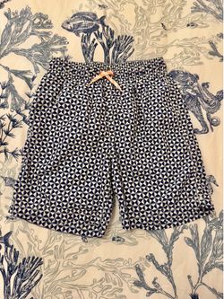 J. Crew Boys' printed swim trunk size 10