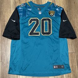 Nike Mens Jacksonville Jaguars Jalen Ramsey #20 NFL Jersey Size 2XL Black & Teal