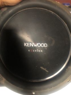 12 Kenwood sub