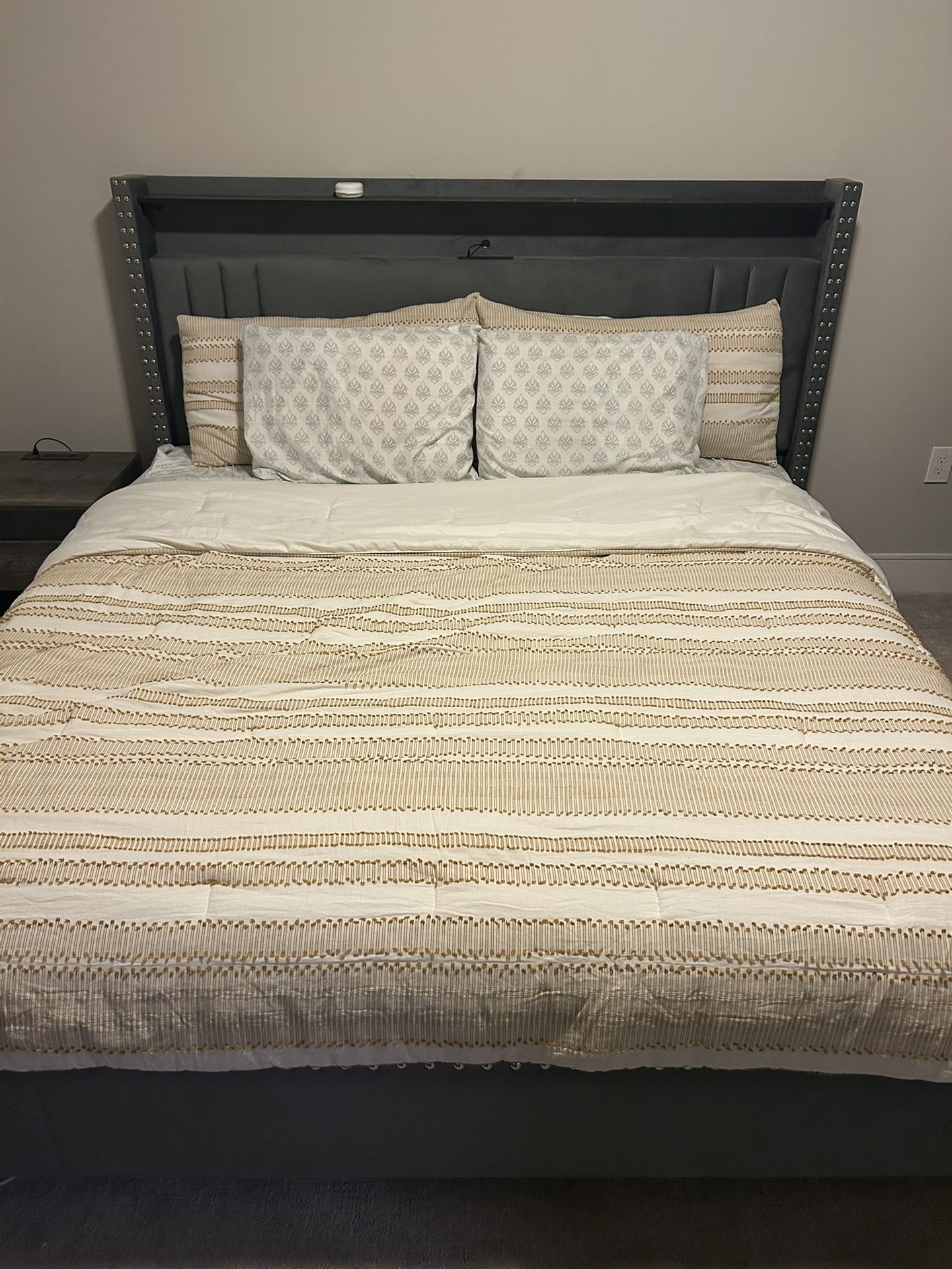 Bed Frame And Bed