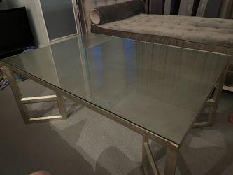 Bunny Williams Glass-Top Coffee Table