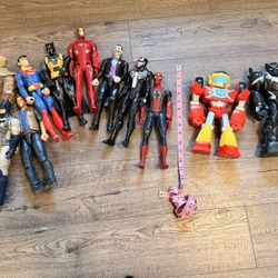 Marvel  12 inch figurines - Sold all together