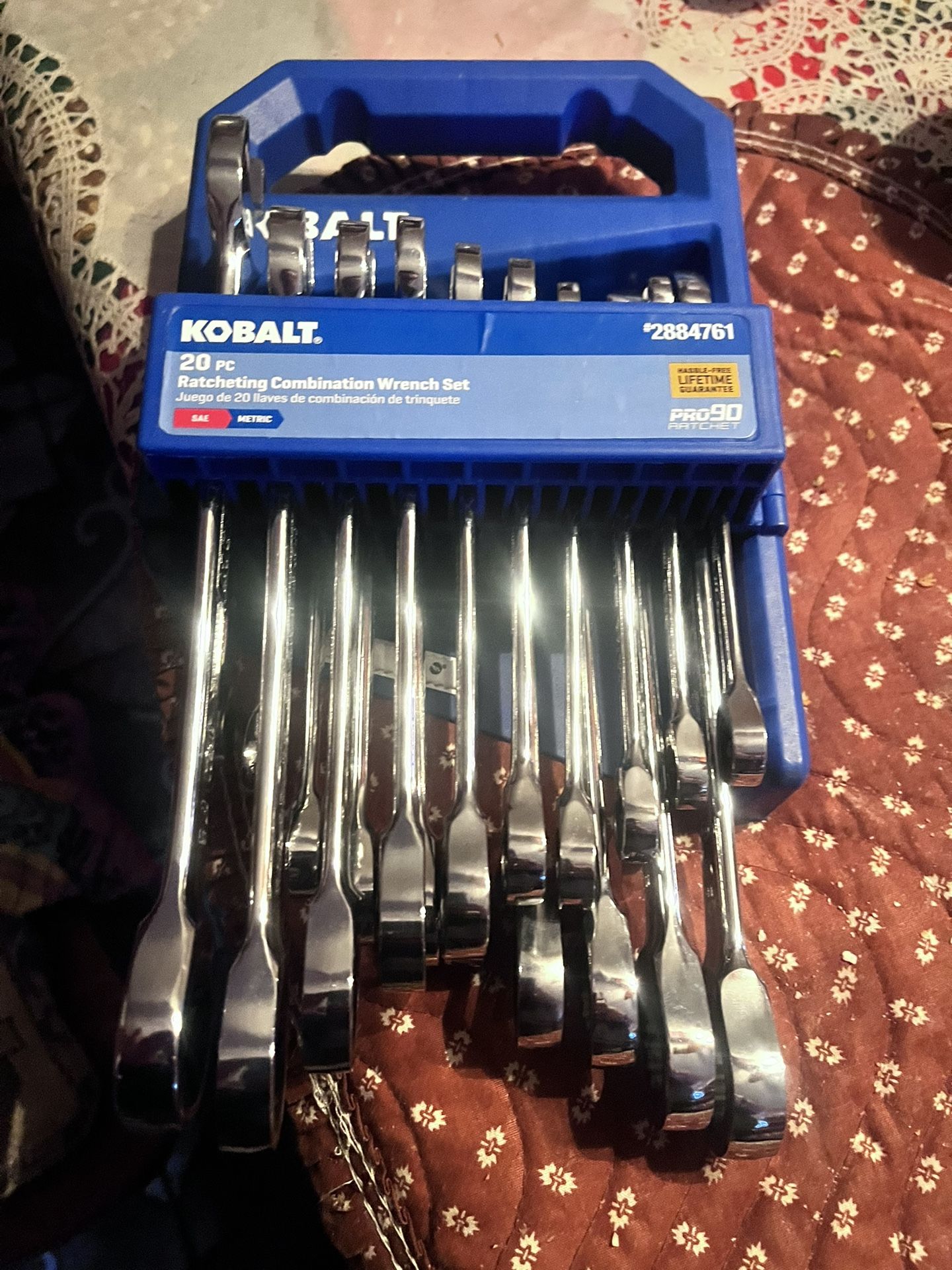 Wrench Set, New, Kobalt