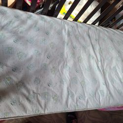 Infant Crib And Mattress Bundle