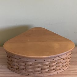 Longaberger Corner Caddy Basket