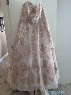 David’s Bridal wedding dress