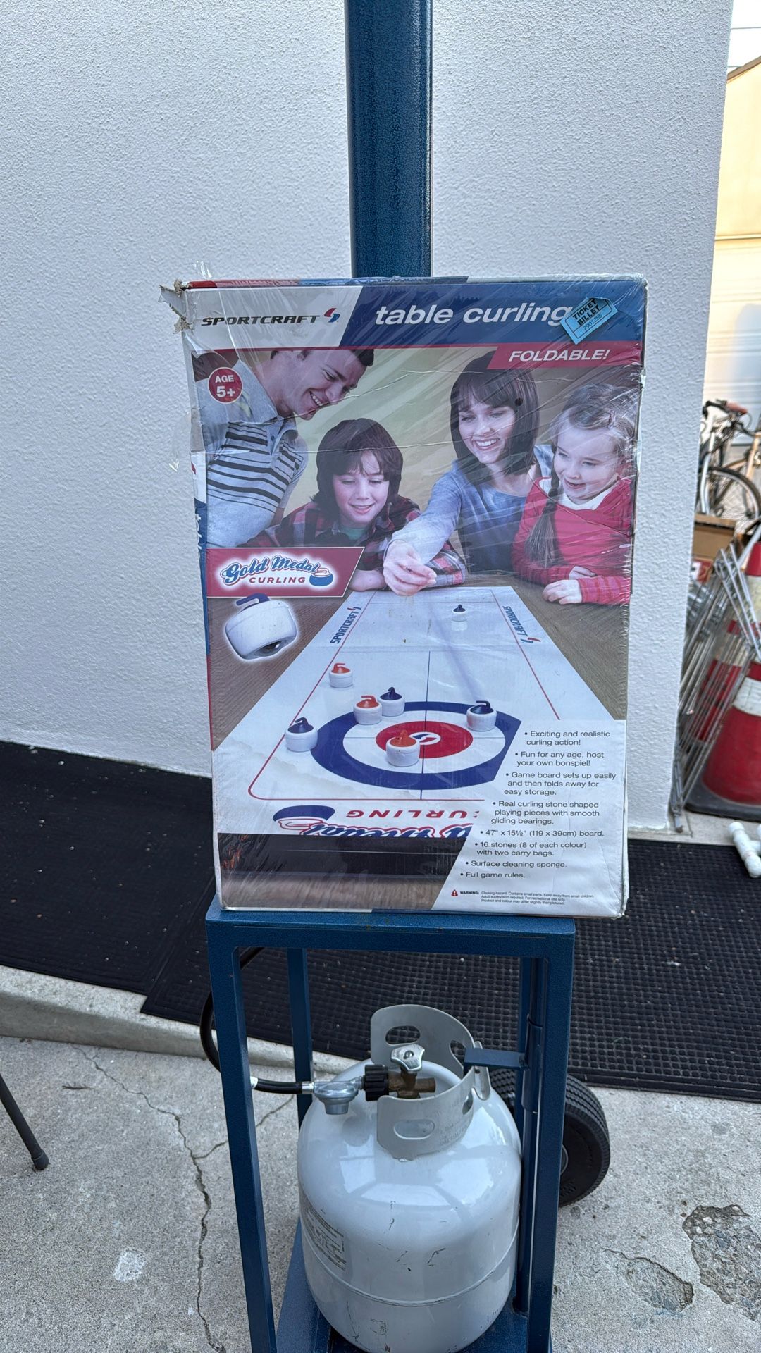 Board Game, Table Curling By Sportcraft