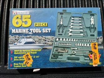 65 piece Marine Tool Set