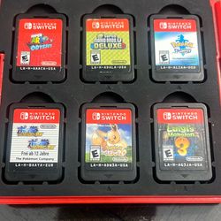Nintendo Switch Games. Super Mario, Pokémon, Luigi’s Mansion. $35 Each Or 3 For $100