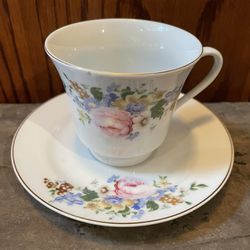 Vintage Teacup And Saucer 