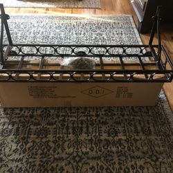 New Pot Rack Matte Black 