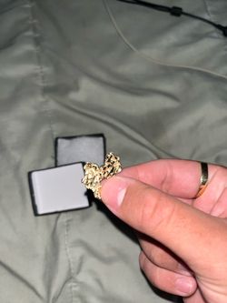 10k nugget earrings