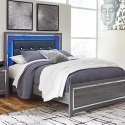 Queen Storage Bed With Mattress And Nightstand