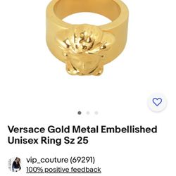 Versace Rings 
