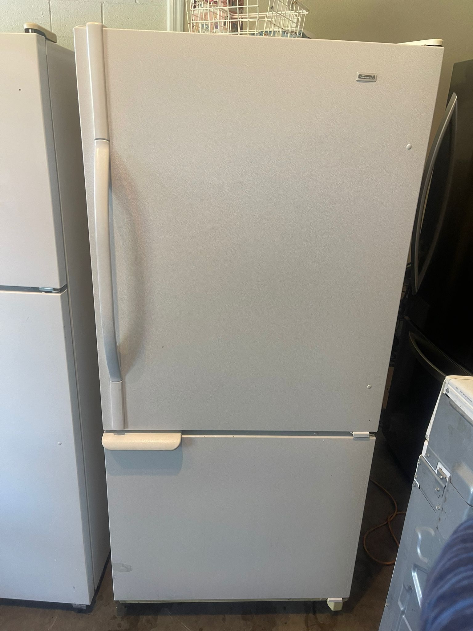Kenmore White Bottom Freezer Refrigerator - Delivery Available