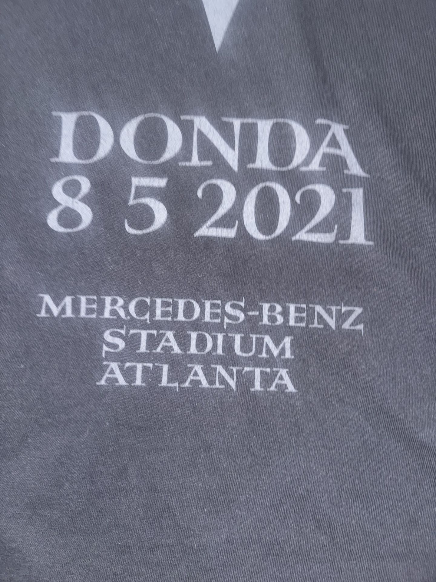 KANYE WEST DONDA ATLANTA LISTENING PARTY MERCH LONG SLEEVE SHIRT 