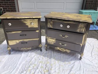 Dresser set, chest of drawers