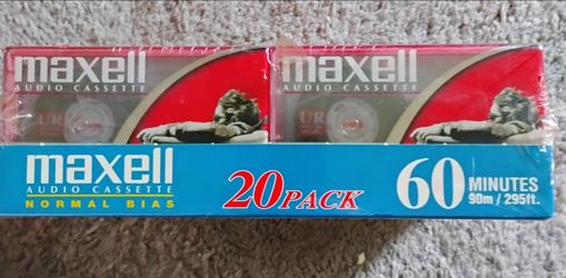 Cassettes, writable CDs and CD cases all for $95
