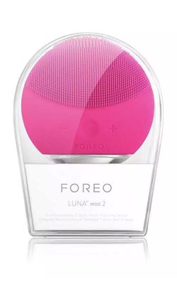 Foreo Luna mini 2 Facial Cleanser Silicone T-Sonic Gentle Facial Brush Exfoliation