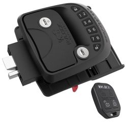 RVLOCK Compact RV Lock Keyless Entry with Remote, Secure Camper Latch Replacement