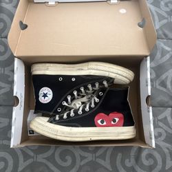 CDG Converse (size 10) 