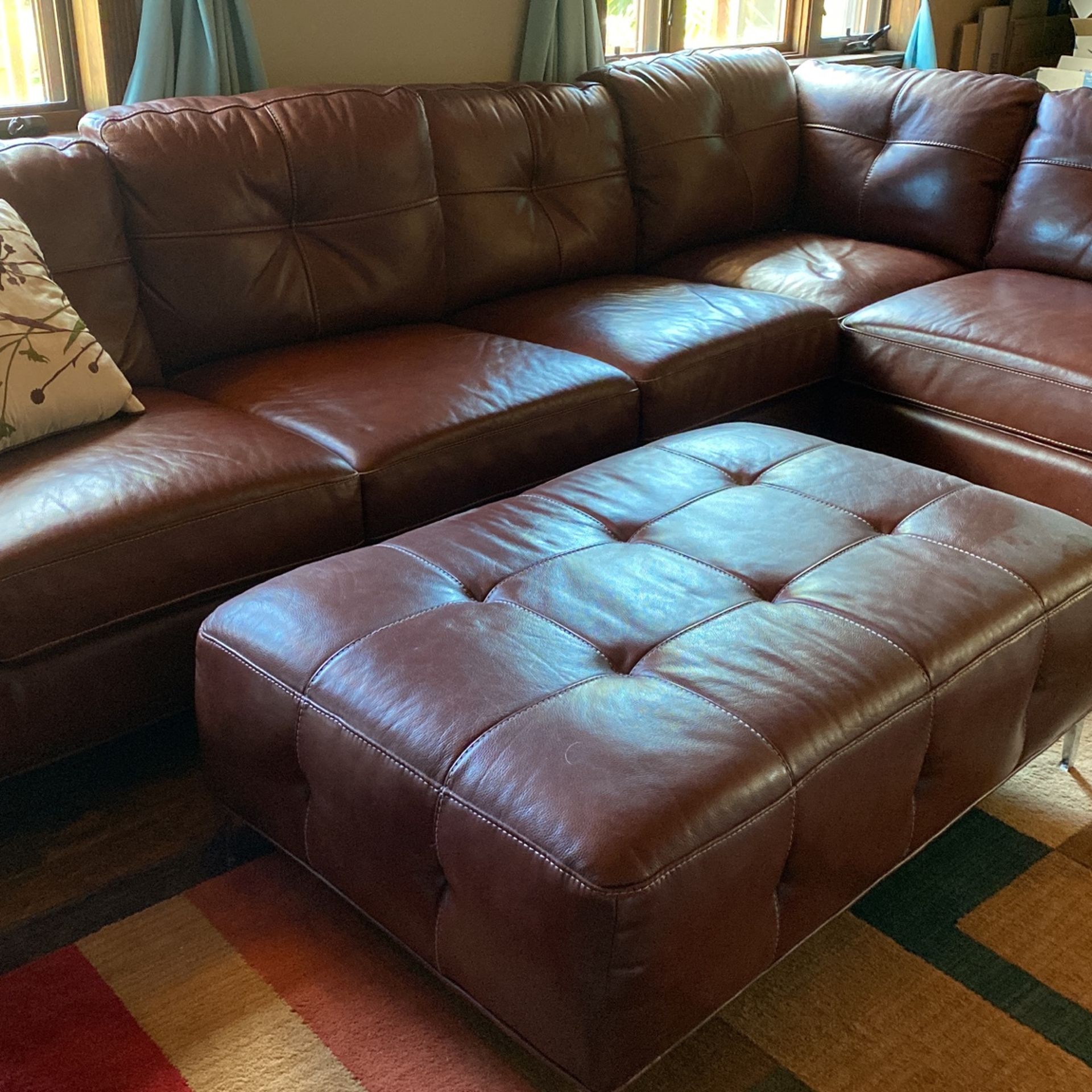 Sectional Couch With Chaise And Swivel Chair
