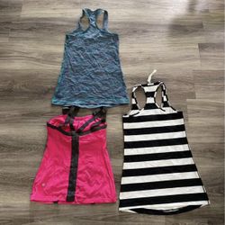 3 Lululemon  cool racerback
