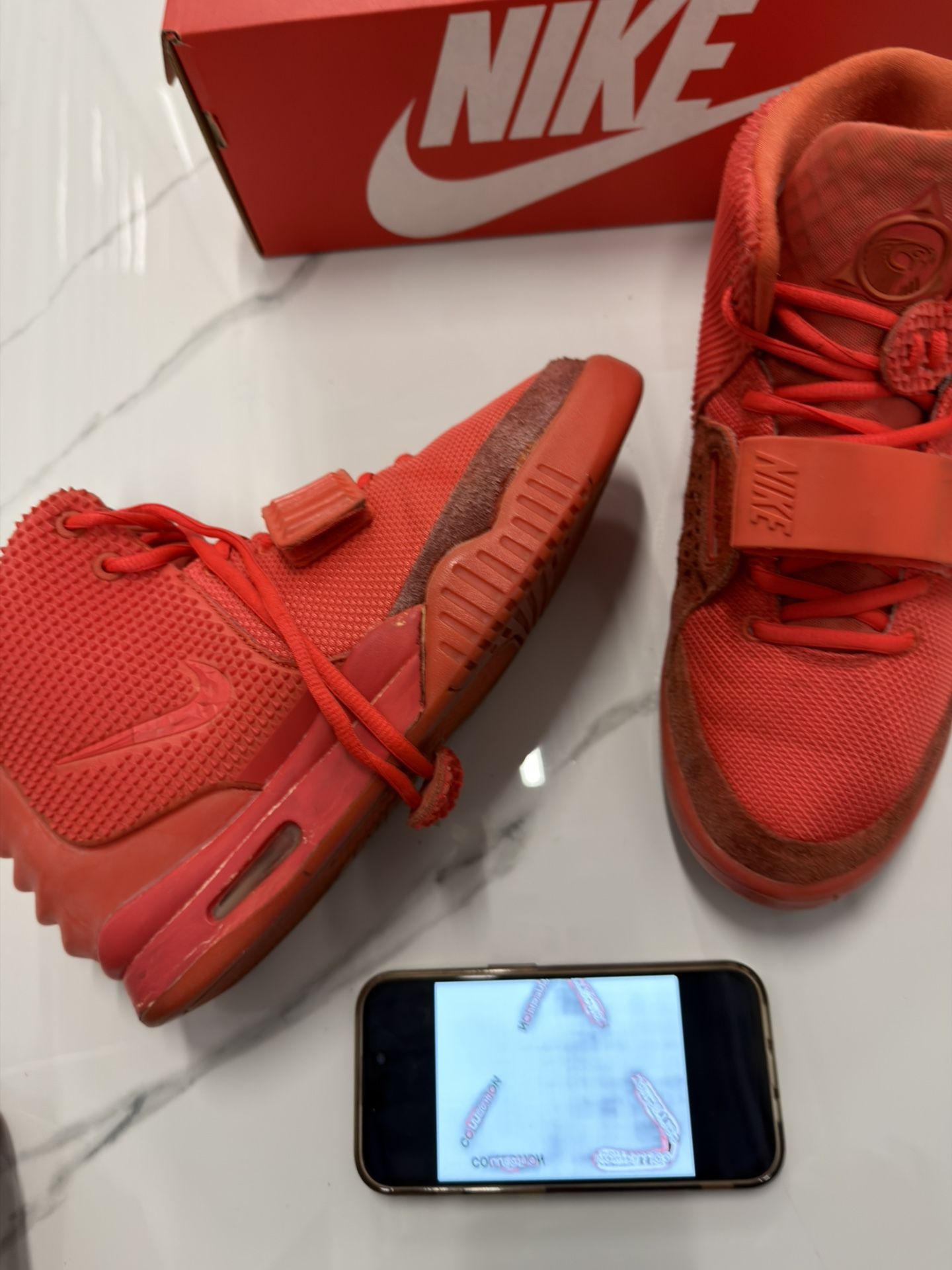 Nike Air Yeezy 2 Red October Sneakers