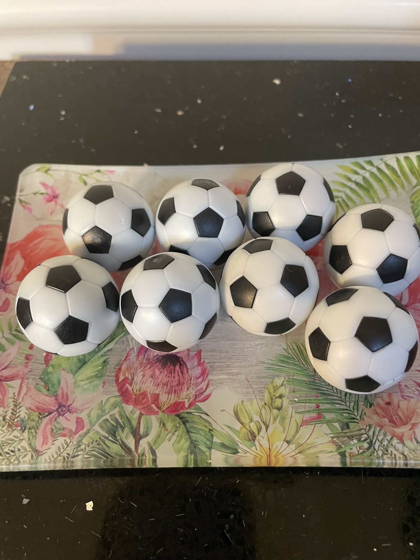 8 PCS Mini Sports Balls Foosball Table Replacement Ball