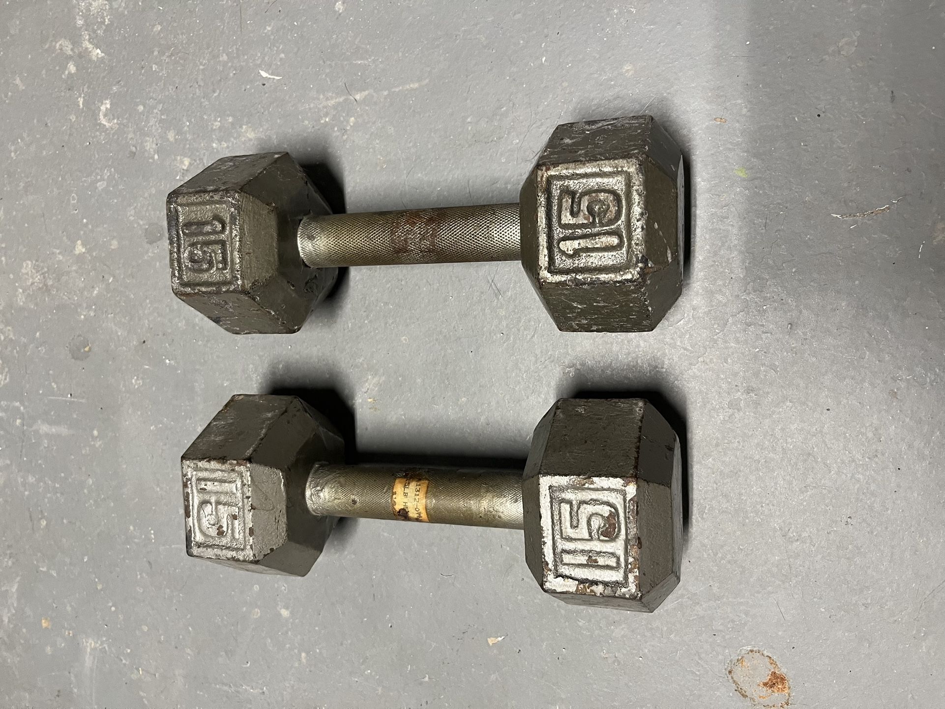 Dumbbells 15 Pounds