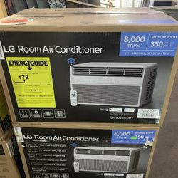 Air Conditioner LG 8,000 BTU Window Unit 