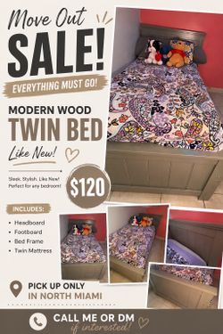Move out Sale! Oferta por Mudanza!