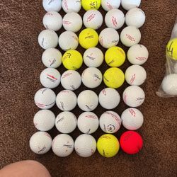 40 5A Titleist Tru Feel Non Water Balls