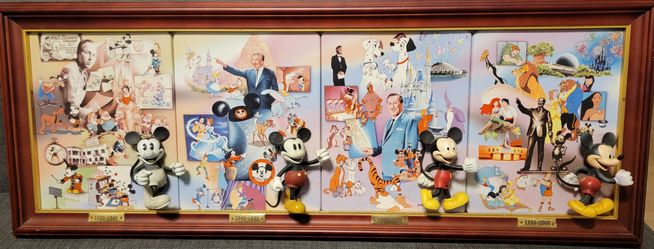 Walt Disney 100th Anniversary Bradford Exchange Ceramic Plaques