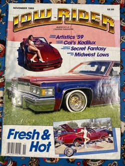 Low Rider Magazine November 1989