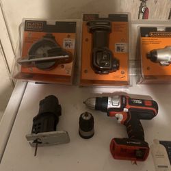 Black And Decker Multi Drill 