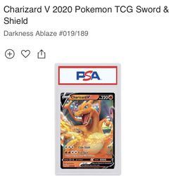 Pokemon Darkness Ablaze Charizard V STUNNING PSA 10 EXTREMELY NICE
