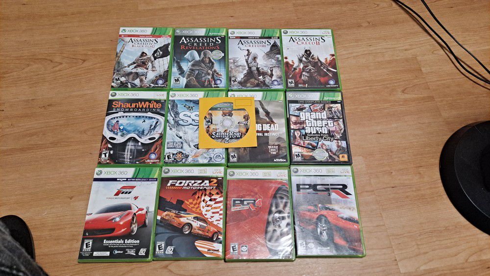 Collection of Xbox 360 Games (PLEASE READ DESCRIPTION)