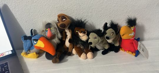 Disney Store Mini Bean Bag plush toys