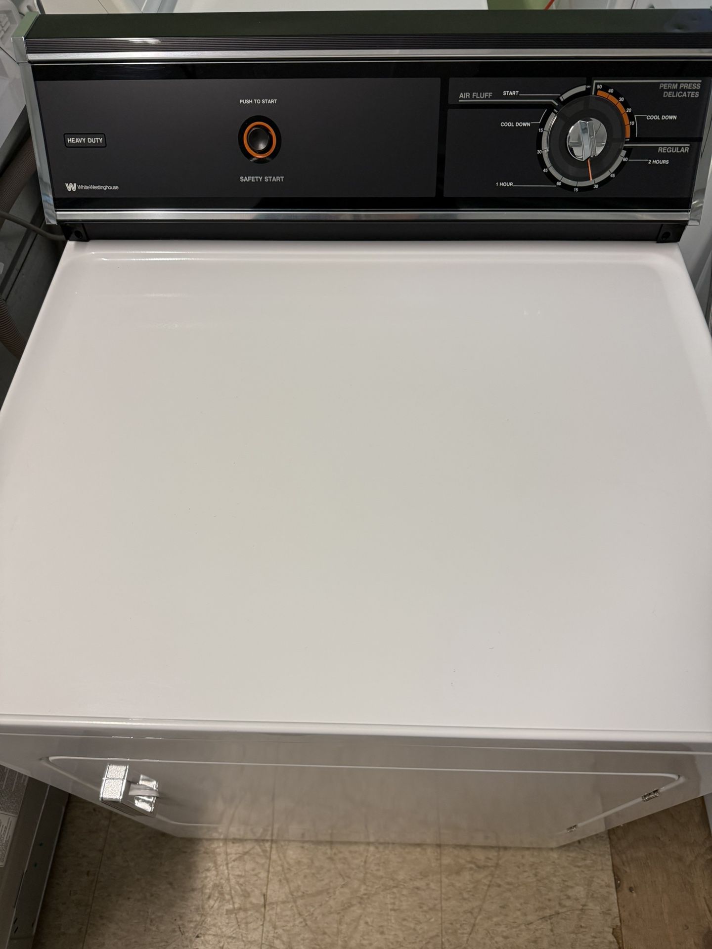 White Westinghouse Dryer