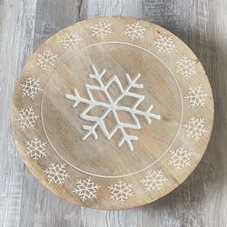 Winter Themed Lazy Susan