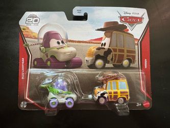 Disney Pixar Cars Buzz Lightyear and Woody