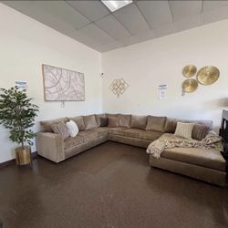 Sectional With Chaise- TAKE HOME WITH $25